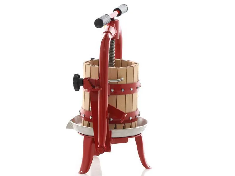 Baesso F15 - Pressoir à vis pour fruits et légumes 6 L – Cage en bois