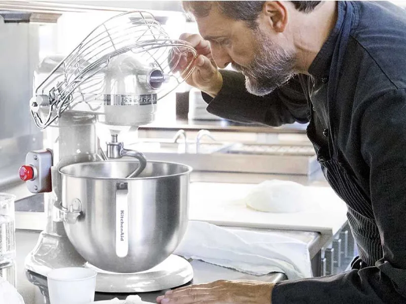 KitchenAid Professional 5KSM7990X Blanc - Batteur mélangeur planétaire