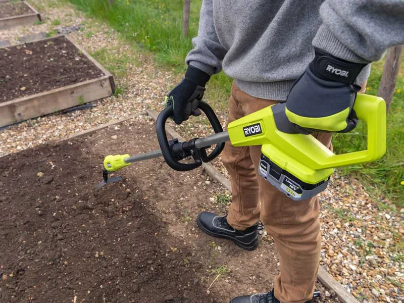 Ryobi RY18GHA-0 - Désherbeur à batterie - 18 V