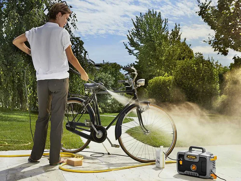 Alpina AHP 110 - Nettoyeur haute pression à froid portatif et compact - 110 bar max - 390 l/h