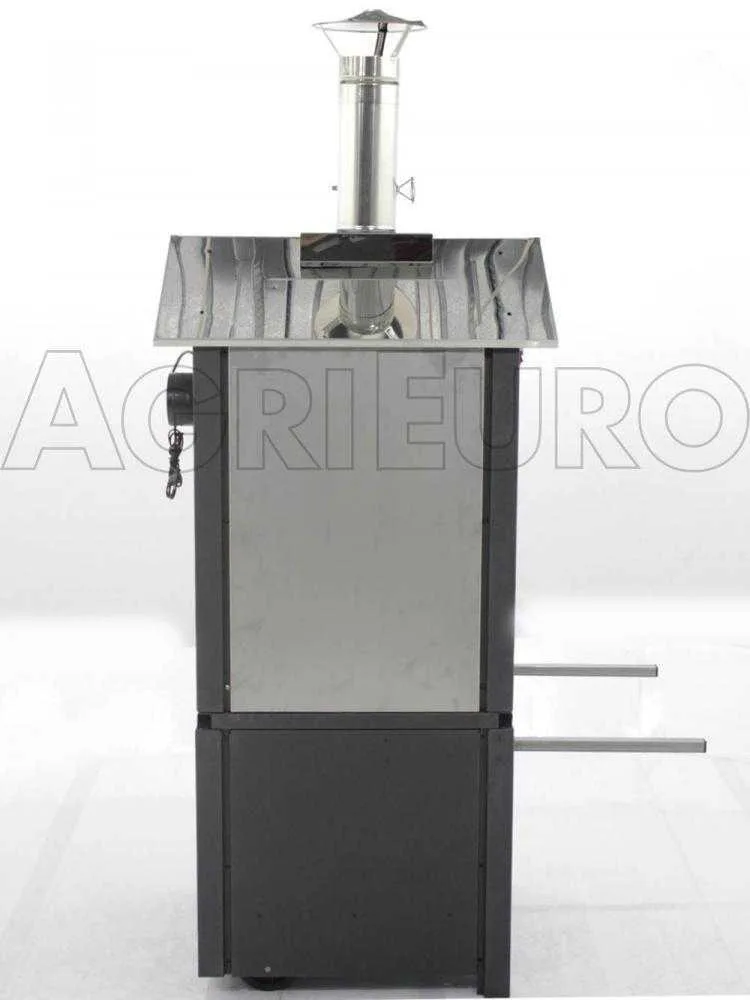 Agrieuro Minimus 50 EXT - Four à pizza à bois en acier inox d'extérieur - Ventilé