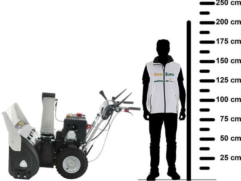 BlackStone B-ST 76 LWE - Fraise à neige thermique - Loncin 180F(D)S