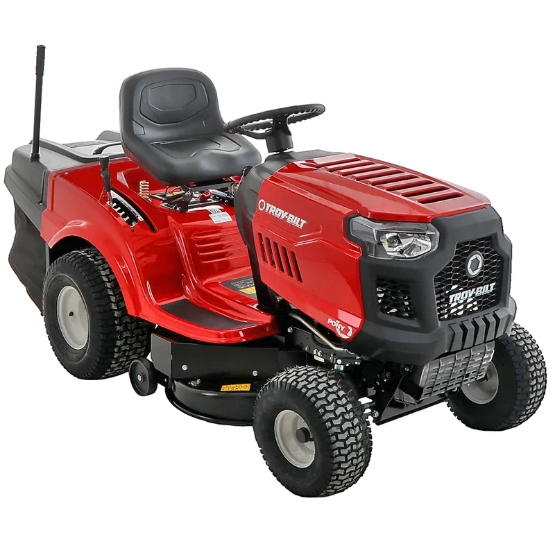 Troy Bilt Pony 927T-R - Tracteur tondeuse - transmission transmatic - bac de ramassage