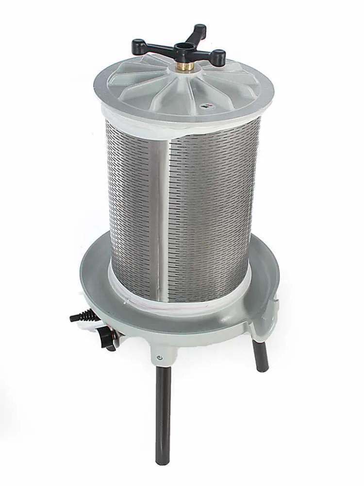 Grifo PEA40 - Pressoir pneumatique pour fruits 40 L – Cuve en acier inoxydable