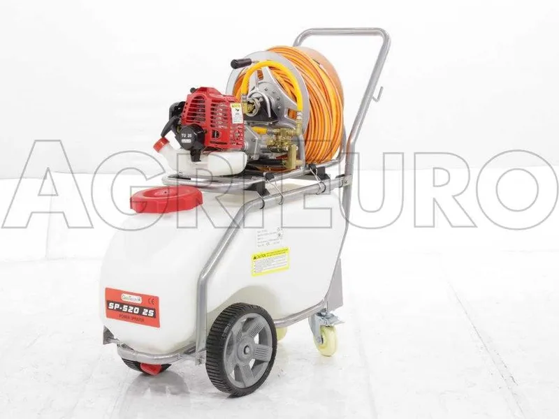 Pompe de Pulvérisation thermique sur chariot GeoTech SP 520 2S - moteur 2 temps à mélange