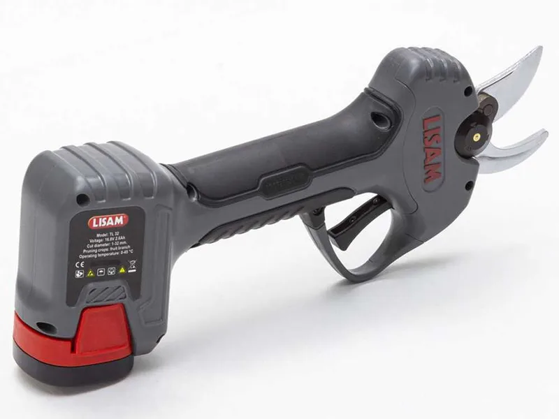 Sécateur électrique de taille LISAM TL 32 - 2x16.8V 2.5Ah - Diamètre de coupe 32 mm