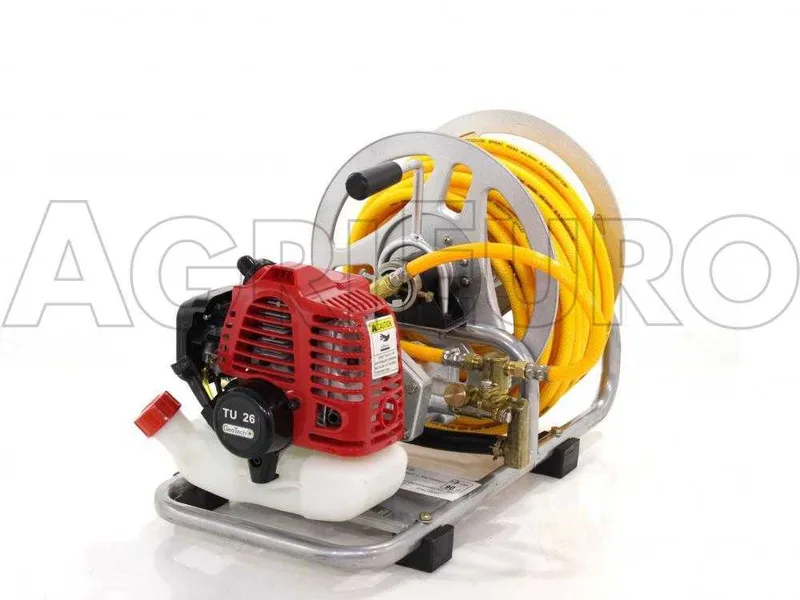 Pompe de pulvérisation GeoTech SP 28 2S à moteur thermique 2 temps - 15/25 bars