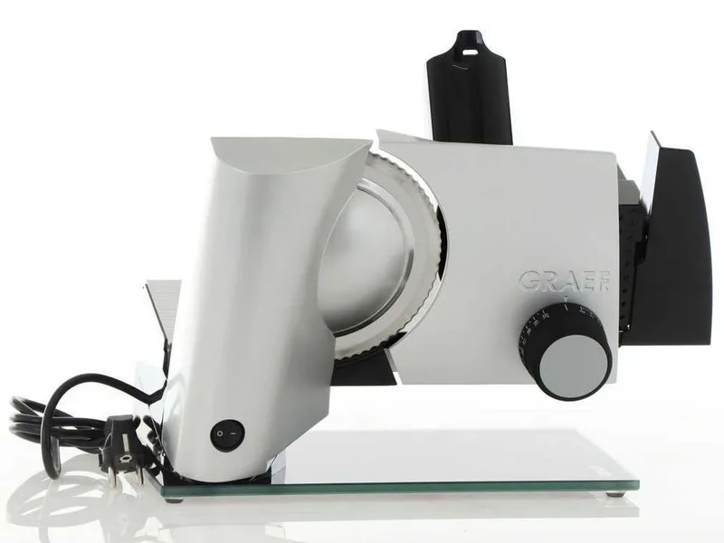 Graef sks 321 silver glass - Trancheuse avec lame de 170 mm