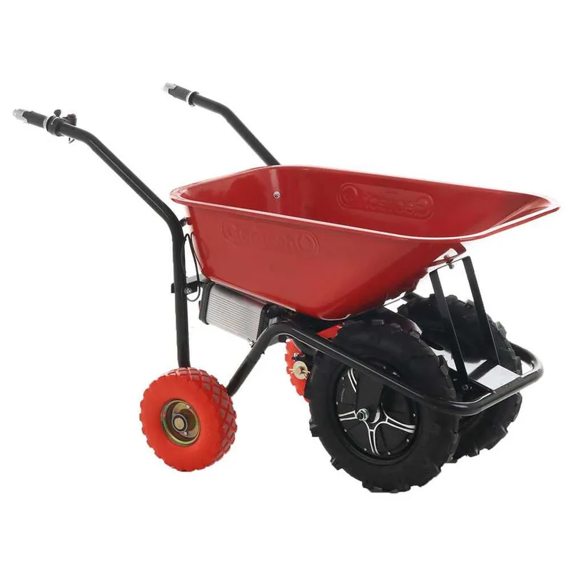 GeoTech CAR 300T-80 - Brouette électrique à batterie - 40 V 6 Ah