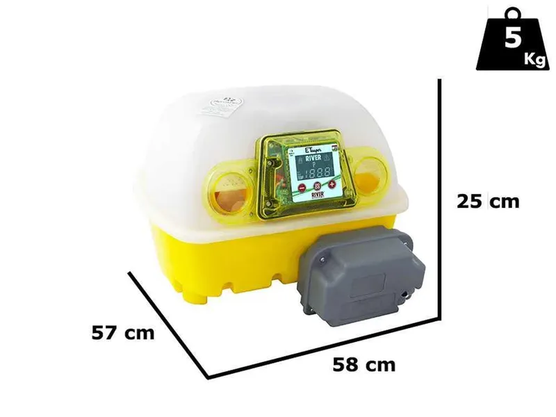 River Systems et 12 super biomaster - Couveuse à œufs automatique - 12 œufs