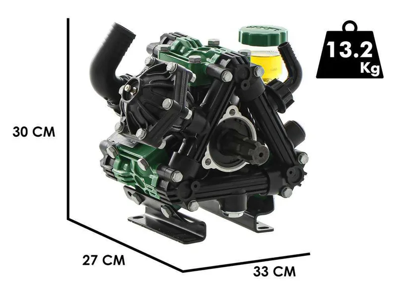 Udor Zeta 100 1c - Pompe à basse pression pour désherbage à tracteur