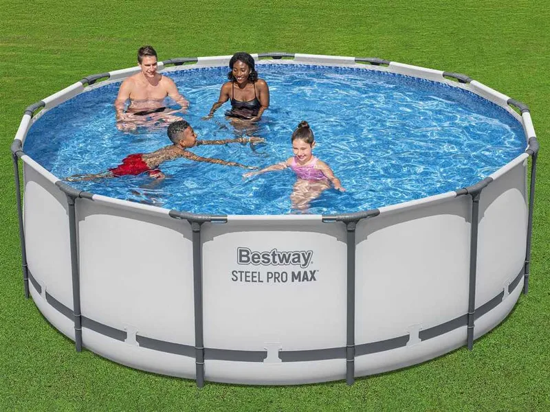 Bestway Steel Pro max 5618W - Ø396x122 cm - Piscine ronde