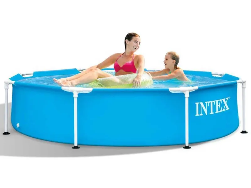 Piscine ronde Intex Metal Frame 28205NP - Ø244x51 cm