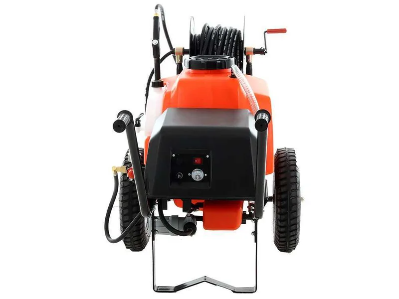 Pompe de pulvérisation à batterie Stocker 12V de 60 l - Pulvérisateur électrique sur chariot