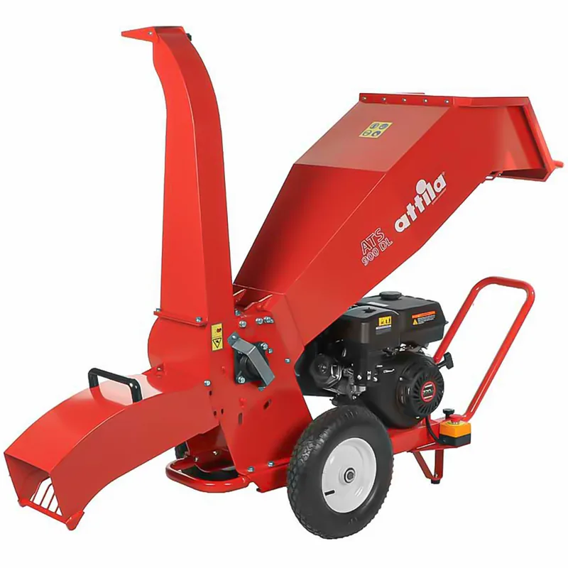 Attila ATS 900 DL - Broyeur de végétaux thermique – Moteur essence Loncin 270 cm³ – Double configuration d’éjection