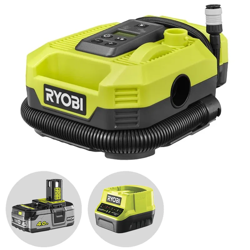 Ryobi RMI18-0 - Compresseur à batterie porattif - 18V - 4Ah