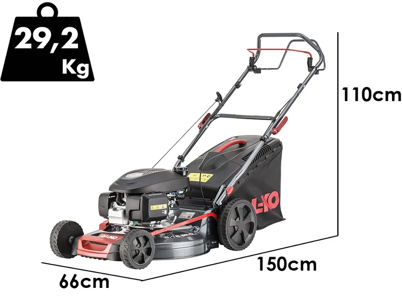 Al-Ko Easy 5.16 SP-H - Tondeuse à gazon thermique tractée - 4 en 1 - Moteur Honda GCVx 145