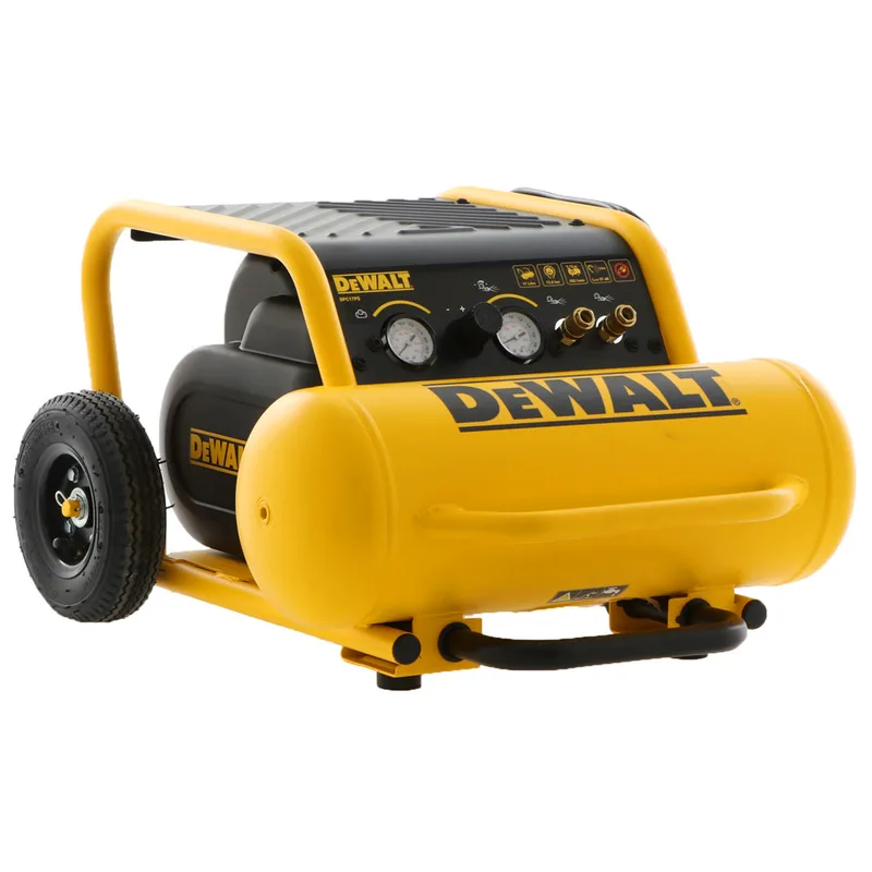 DeWalt DPC17PS-QS - Compresseur d'air électrique portatif monophasé, oil-less - Moteur 2.5 CV - 17 L