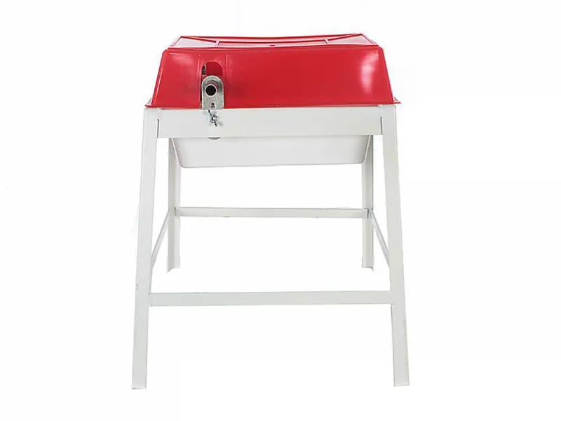 Grifo 3 robinets - Remplisseuse manuelle avec becs inox et réservoir en plastique