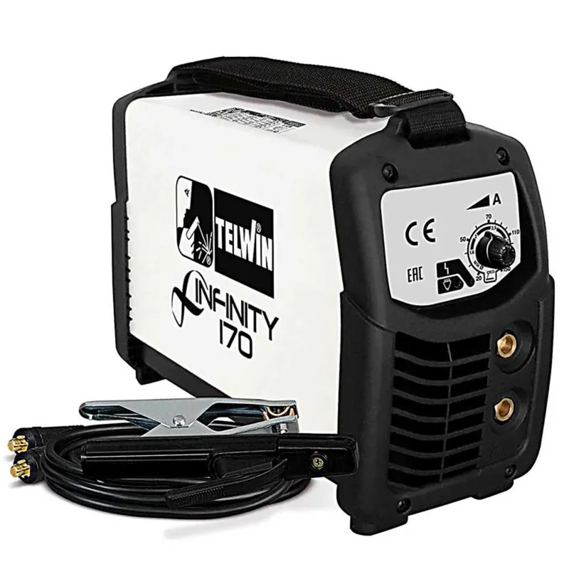 Poste à souder inverter à électrode et TIG en courant continu Telwin Infinity 170 - 150A - Kit