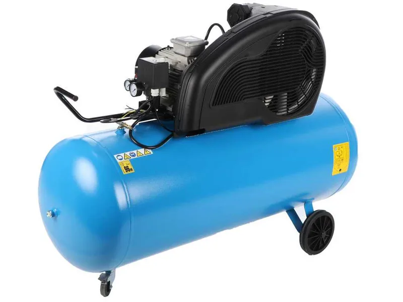 ABAC EXT A39B 270 CT4 - Compresseur d'air électrique triphasé à courroie - Moteur 4 CV – 270 L