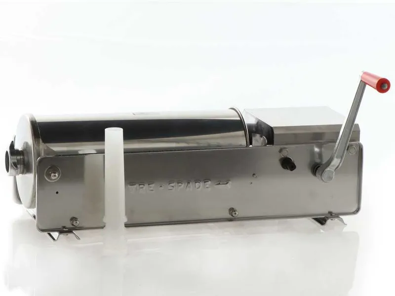 Tre Spade Mod. 15 Deluxe - Poussoir à saucisse manuel professionnel 15 kg - 2 vitesses