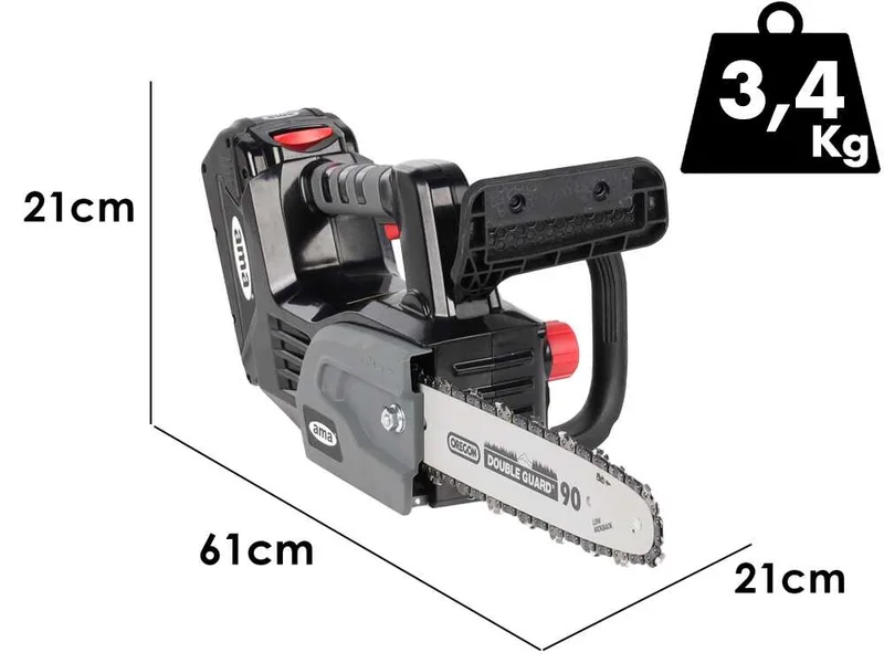 Ama Freemow 98715 - Tronçonneuse à batterie - 40 V 2,5 Ah - Guide de 30 cm