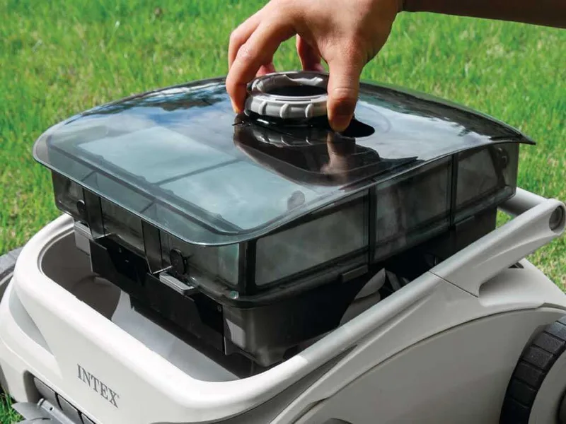 Robot nettoyeur de piscine à batterie Intex ZX500R