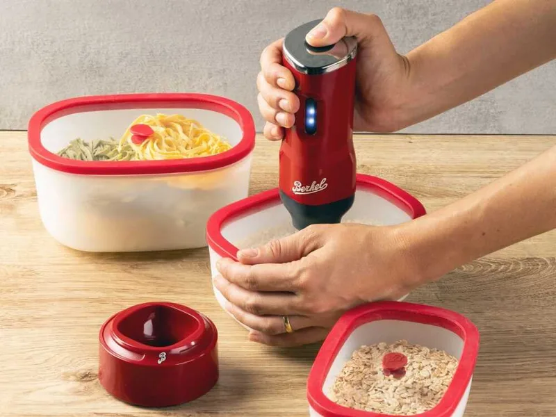 Berkel Icon Mini Vacuum - Mini pompe à vide rechargeable - Kit tout-en-un