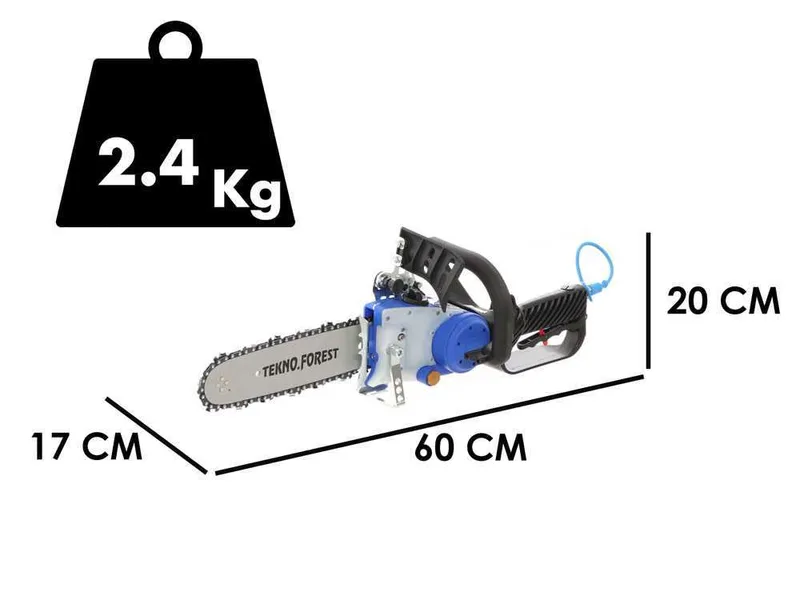 Élagueuse pneumatique à chaîne Paterlini Jack 10'' - 1/4 - pour élagage