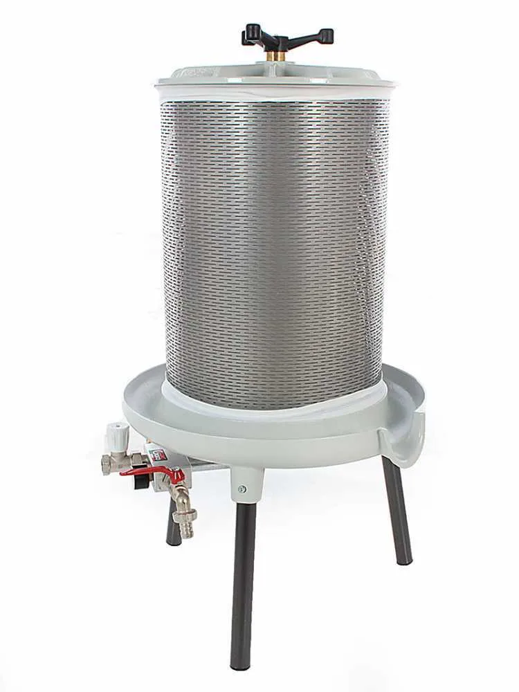 Grifo PEW40 - Pressoir hydraulique pour fruits 40 L – Cuve en acier inoxydable