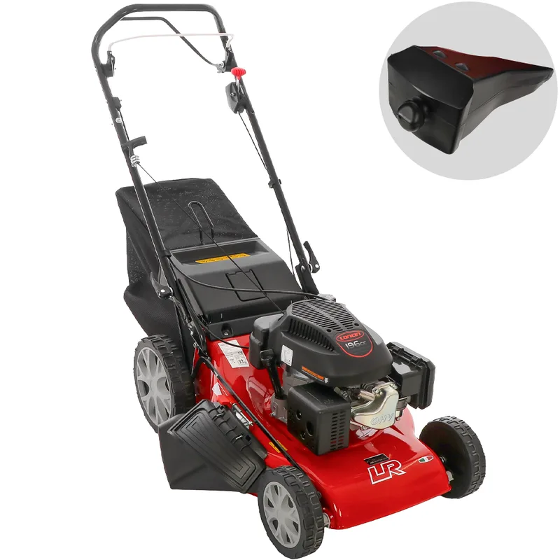 Marina Systems LR 54 SL - Tondeuse à gazon tractée 4 en 1 - Moteur Loncin 196 cm³