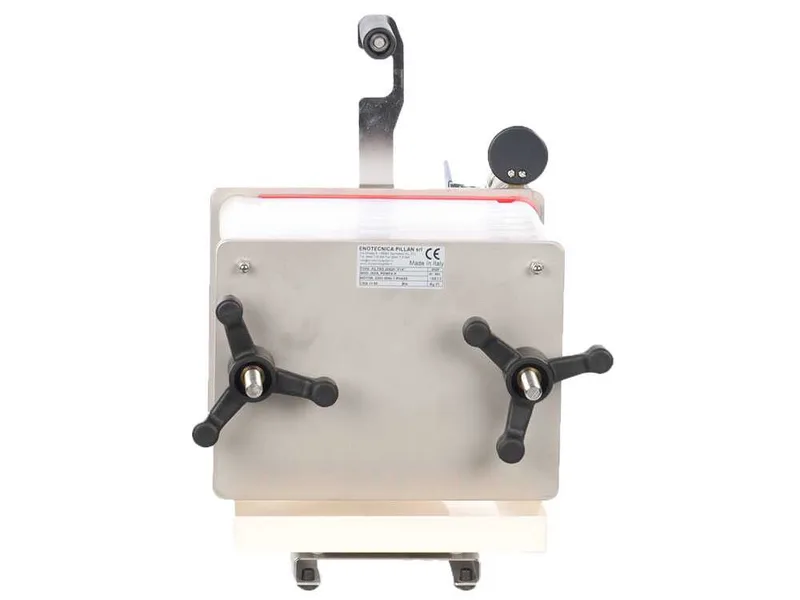Enotecnica Pillan F14 - Filtre à vin professionnel avec 14 cartons 20x20 cm - Châssis INOX et pompe NOVAX