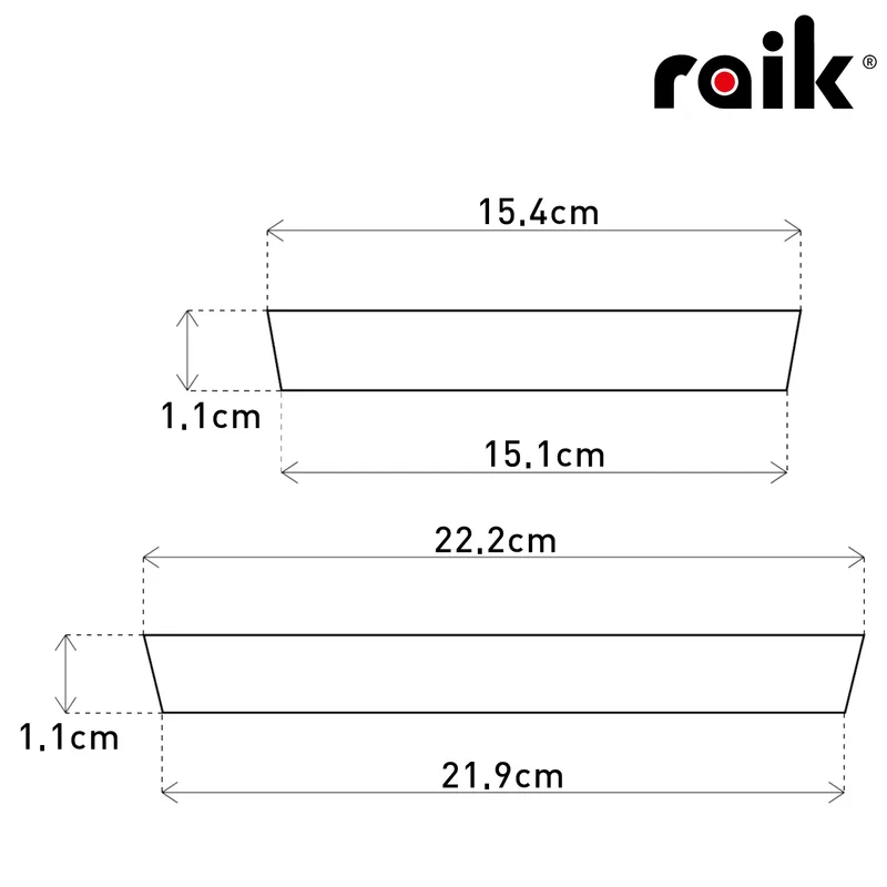 Raik Grille à cendres 22x15cm