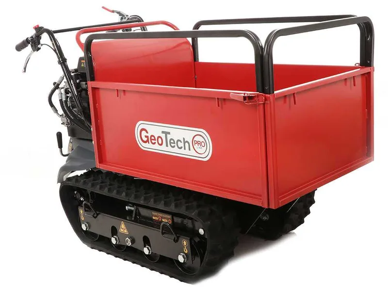 Brouette à chenilles GeoTech Pro GeoPorter H-540E Hydro - Caisson extensible hydraulique 500Kg