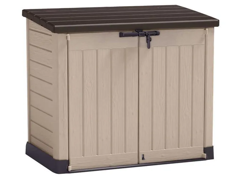 Keter Store it Out Max Beige - Armoire à outils - 145.5x82x125 cm