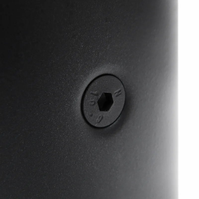 Raik Basic coude de tuyau de fumée 150mm noir 90° – 2 pièces avec porte poli pour tuyau de fumée / conduit de fumée