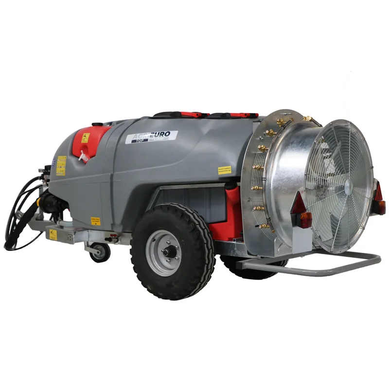 Gray T Car 1000/80 - Capacité1000L - Atomiseur traîné avec raccord pour tracteur pour pulvérisation - Pompe AR1064