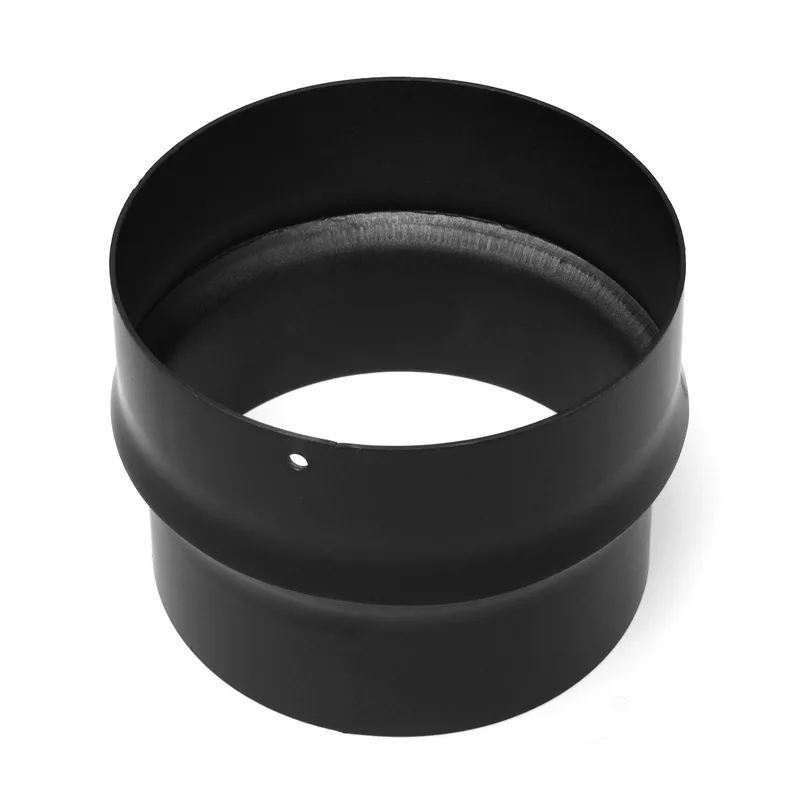 Raik Basic extension 160mm – 180mm noir pour tuyau de fumée / conduit de fumée