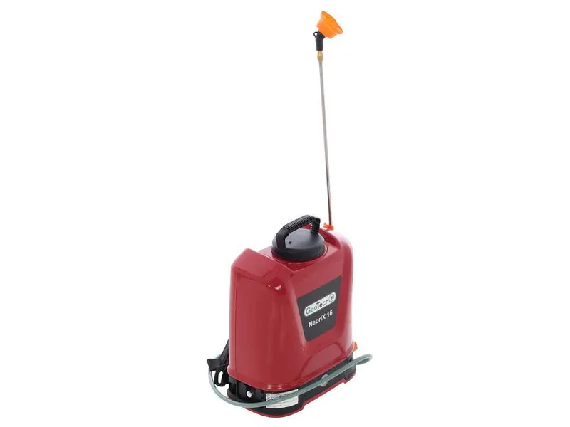 GeoTech NEBRIX 16 - Pompe de pulvérisation à dos à batterie - 16 litres - 12 V 8 Ah