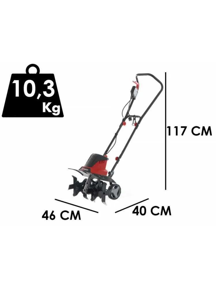 Einhell GC-RT 1545 M - Motobineuse électrique - 1500 W - 6 rangées de fraises