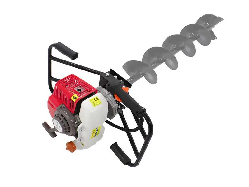 GeoTech ea 630 - Tarière thermique 2 temps à mélange - mèche non incluse