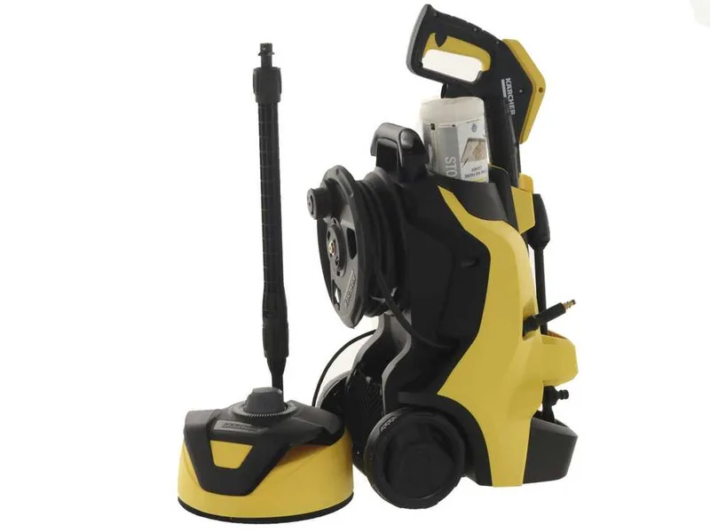 Karcher K4 Premium Power Control Home - Nettoyeur haute pression eau froide avec laveur de sols T5 - 130 bars
