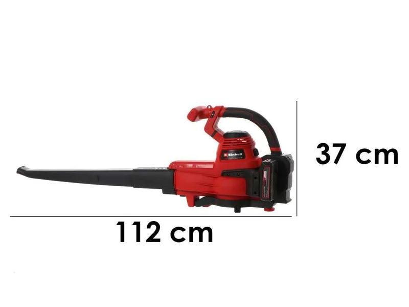 Einhell GE-CL 36/230 Li E - Aspirateur Souffleur de feuilles à batterie - 2x 18V 4Ah