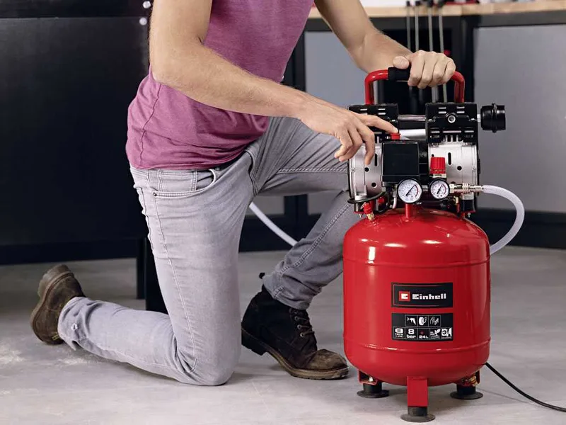 Einhell TE-AC 24 Silent - Compresseur d'air électrique silencieux