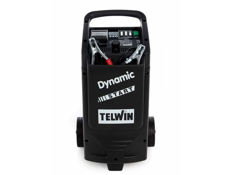 Telwin Dynamic 320 Start - Chargeur de voiture et démarreur - batteries humides/démarrage-arrêt 12/24V