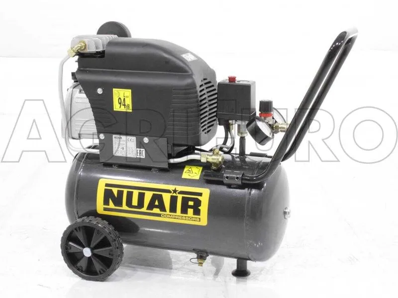 Nuair FC2/24 S - Compresseur électrique monophasé - Moteur 2 CV - 24 L