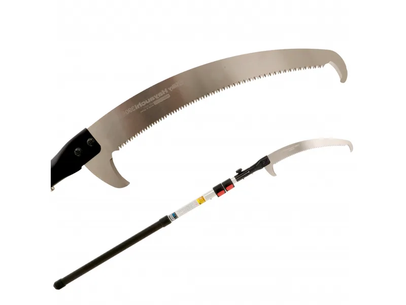 Scie de jardin professionnelle sur perche télescopique en aluminium Silky Hayauchi 2400
