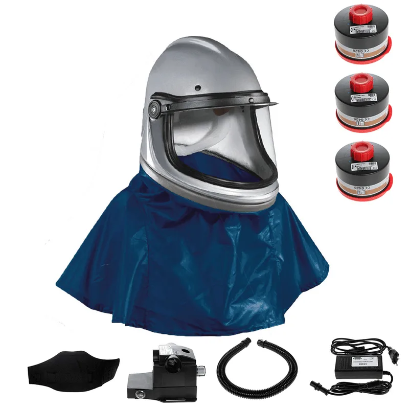 Spring Protezione Agrofilter super Unificato - Casque ventilé - Avec visière ouvrable
