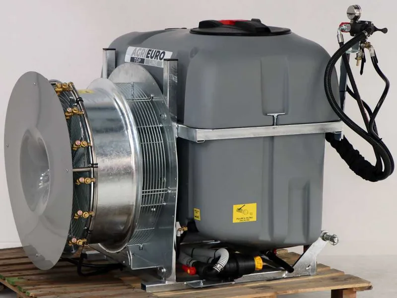 Gray Reverse 600/70 - Atomiseur porté avec attache à tracteur pour pulvérisation - Capacité 600 L - Pompe AR713